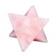 thumbnail image 5 of Natural Rose Quartz Crystal Merkaba Star 8 Points Chakra Reiki Healing Meditation Stimulating Stone Acupoint Massage Health Care, 5 of 5