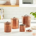 thumbnail image 5 of Old Dutch 916CU Tangier Antique Copper Etched Canisters - Set Of 4, 5 of 5