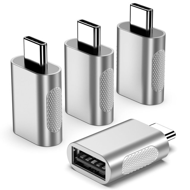 Adaptador USB-C POHFP, paquete de 4, USB 3.0, carga rápida