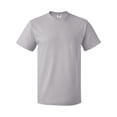 thumbnail image 2 of COUVER Durable High Density Cotton Heavyweight T Shirt Silver X-Large (Mens), 2 of 5