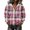 Multicolor, variant on Women Corduroy Half Zip Hoodie Oversized Drawstring Pullover Sweatshirt Corduroy Hooded Sweatshirt Half Zip Drawstring Hood Fashion Loose Casual Sweatshirt