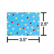 American Greetings All Occasion Mini Notes, Dots on Blue (4-Designs, 20-Count)