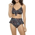 thumbnail image 2 of Time and Tru Women's Oopsie Daisy Highwaist Swimsuit Bottom, 2 of 7