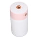 thumbnail image 4 of Humidificador de niebla fría pequeño de 300 ml, mini humidificador portátil de escritorio con luz colorida para coche, casa, oficina, viajes, rosa, 4 of 5