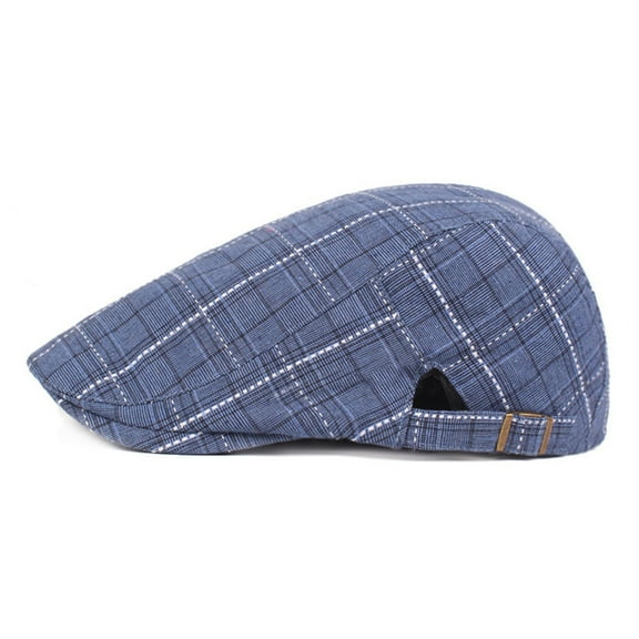 Limei Great Newsboy Caps Regular Fit for Camping Plaid
