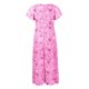thumbnail image 3 of WILLBEST Vestidos de Mujer Vestidos de Mujer Vestido Largo de Gasa Floral Manga Corta Volantes Cuello En V Vestido Fluido de Cintura de Moda Vestidos Chica, 3 of 3