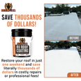 thumbnail image 3 of Revestimiento de techo para autocaravanas BEEST, blanco, 18,9 L, reflectante solar, impermeable, 3 of 9