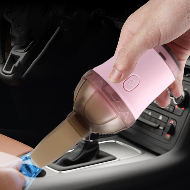 pstuiky Mini aspiradora de escritorio de mano inalámbrica para estudiantes oficina portátil para coche