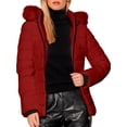 thumbnail image 4 of Chamarra Para Mujer Shendy Vendy Con Gorro Removible Peluche Suave., 4 of 5