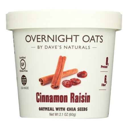 Dave'S Gourmet Overnight Oats, 2.1 Oz