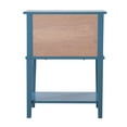 thumbnail image 4 of Newton 2-Drawer Teal Nightstand (28"H x 16"W x 22"D), 4 of 6