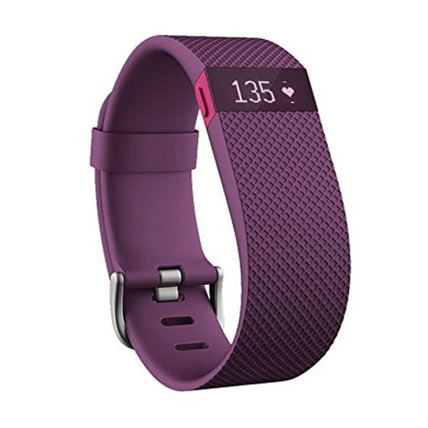 Fitbit Charge HR Activity Tracker - Large Smartwatch, Plum ... Fitbit Charge HR Activity Tracker - Large Smartwatch, Plum ...