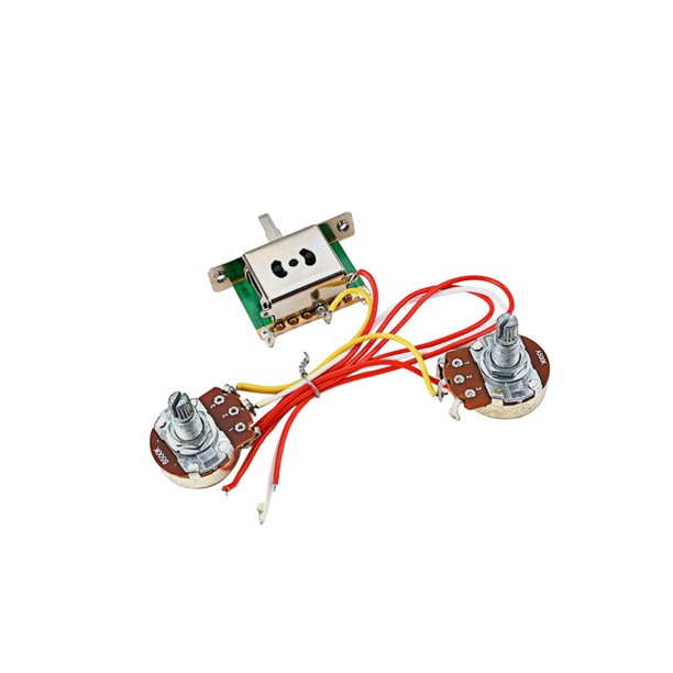 Professional Guitar Potentiometer Complete Circuit Wiring Upgrade