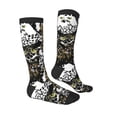 thumbnail image 4 of Lsque Ink Graffiti Owl Printed Crew Socks Men's Women's LightWeight Thin Casual Calf Socks ,Knee High Socks,Cotton Socks, 4 of 9