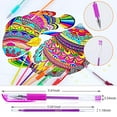thumbnail image 2 of TANMIT Glitter Gel Pens, 160 Pack Glitter Pen with Case for Adults Coloring Books, Artist Colored Gel Markers with 40% More Ink for Drawing Scraobooking Writing Doodling, 2 of 7