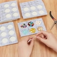 thumbnail image 3 of 10pcs Beading Boards Bead Mat Bead Design Trays Felt Jewelry Bracelet Organizer Storage Tray for Jewelry Making Creating Bracelets Necklaces and Other Jewelry 5.9x3.9inch DIY Dark Gray, 3 of 9