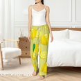 thumbnail image 6 of Lsque Bright Lemons Print Women's Pajama Pants, Lounge Pant - Comfortable Home Wear,Elastic Waistband, Stylish Design-XX-Large, 6 of 9