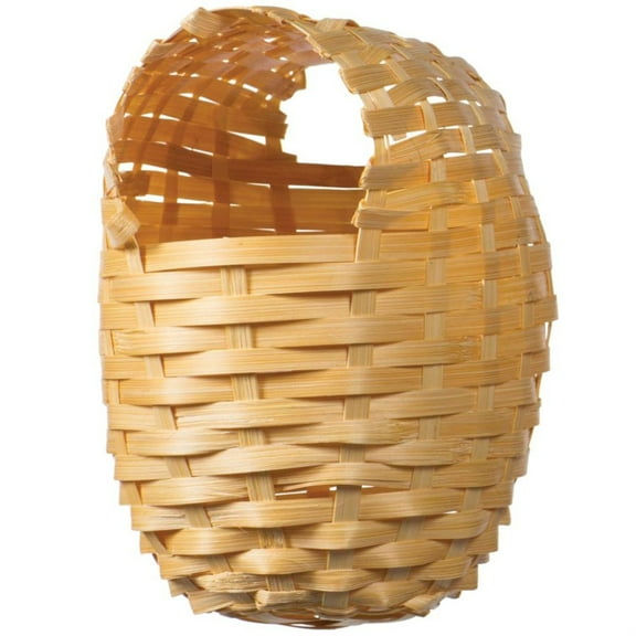 Prevue Parakeet All Natural Fiber Covered Bamboo Nest 1 count