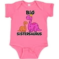 thumbnail image 3 of Inktastic Big Sistersaurus with Cute Sibling Dinosaurs Girls Baby Bodysuit, 3 of 5