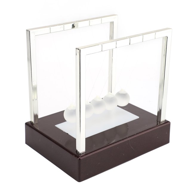 Newton's Cradle Balance Pendulum, Robust Easy To Play Swinging Ball Desktop Toy Versatile for Science Enthusiasts