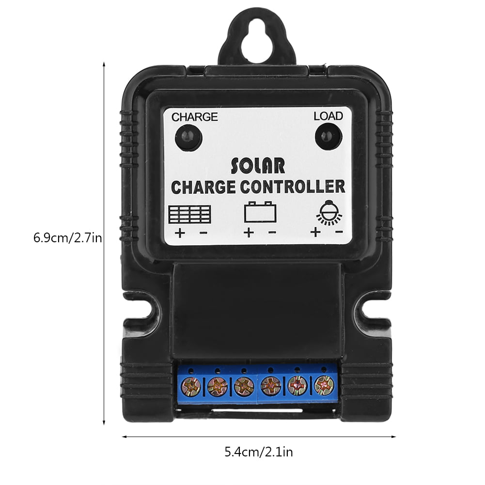 Solar Controller PWM 6V//12V 3A Portable Solar Panel Charger Controller Regulator with LED Indicator New
