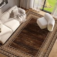 thumbnail image 3 of 5x7 Hallway Washable Runner Rug, Vintage Soft Kitchen Laundry Runner, Non Slip, Farmhouse Entryway Living Room Floor Mat Stain Resistant Carpet for Bedroom Bathroom, Machine Washable, 3 of 9