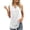 White, variant on EHQJNJ Female Easter Womens Tank Tops Long Women Casual Summer Keyhole Neck Sleeveless Tank Tops Shirts Blouses Tank Tops for Women Trendy Womens Camisole Tops for Work