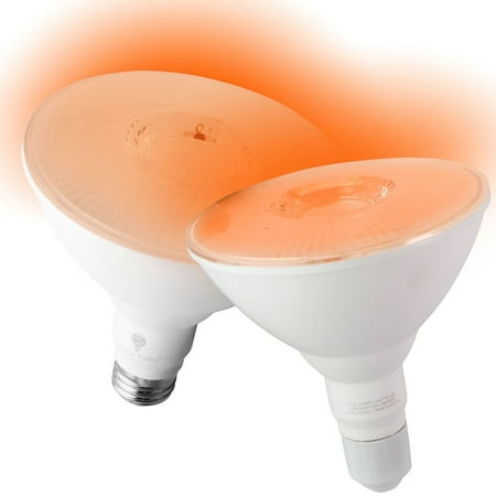 

Restored BlueX LED PAR38 Flood Light Bulb 10W (90W Equivalent) - Orange (2 Pack) (Refurbished)