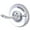 Chrome, variant on Kingston Brass BA317C Classic Robe Hook, Polished Chrome