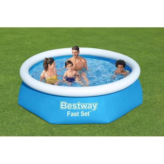 Bestway Fast Set 8 X 24 Round Inflatable Pool