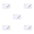 thumbnail image 1 of Maytalsory 1/2/3/5 50pack/lot Add Touch Of Class With Wedding Elegant Name Cards Smooth Surface white 5PCS, 1 of 6