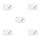 thumbnail image 2 of Inteprter 50 Uds. Impresión duradera de papel con tarjetas de identificación de ahuecadas de corazón tarjetas de identificación de boda Type2 NO2, 2 of 6