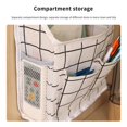 thumbnail image 4 of Wosthever Bolsa de almacenamiento para colgar en la pared, contenedor organizador, soportes de bolsillo universales para el hogar, bolsas de Juegos de accesorios de baño, 4 of 5