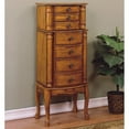 thumbnail image 3 of Shauna Jewelry Armoire, Distressed Oak with Black Lining, 3 of 20