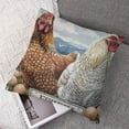 thumbnail image 7 of nygtbtfer Free Range Eggs Pillow Cover - Rustic and Egg Basket Design, Country Kitchen Decorative Cushion for Home, Couch, Bed, Farmhouse Decor White, 7 of 7