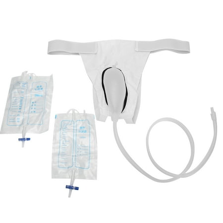 bag urine bedridden urinal reusable elderly patients silicone male fyydes