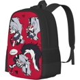 thumbnail image 3 of Helluva Boss Backpack,3d Print Laptop Backpack Lightweight Casual Daypack Bookbag 16.5 In, 17 Inch, 3 of 8