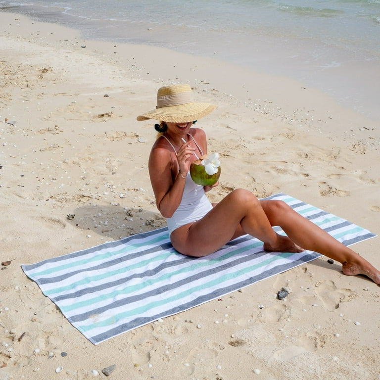 Arkwright Cabo Beach Towels - Large Ringspun Cotton Pool