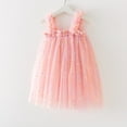 thumbnail image 2 of Godom Little Girls Dresses Summer Sleeveless Sundress Twirly Party Clothing Dresses for Teens, 2 of 4