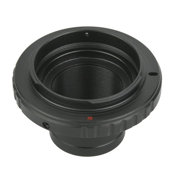 Adaptador de lente, aleación de aluminio T2-AI Adaptador de lente de telescopio de 1,25 pulgadas Anillo adaptador de lente AI Rendimiento sólido