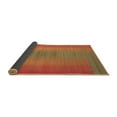 thumbnail image 2 of Ahgly Company Indoor Square Abstract Brown Contemporary Area Rugs, 4' Square, 2 of 4