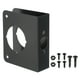 thumbnail image 1 of Placa de refuerzo para puerta Uxcell para reparación y refuerzo de puertas, 1 juego para puerta de 1-3/8" de grosor, tamaño 4-1/2", negro, 1 of 6