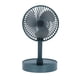 thumbnail image 3 of Ventilador de escritorio pequeño, ventilador recargable portátil, ventilador de escritorio, ventilador de mesa ajustable de 180°, ventilador de escritorio USB plegable con 3 velocidades de viento ajus, 3 of 14