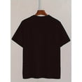 thumbnail image 2 of Camiseta informal de poliéster para hombre con diseño geométrico de latido de gamer, cuello redondo, tejido de punto ligeramente elástico, corte regular para uso urbano y fitness., 2 of 4