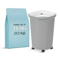 thumbnail image 1 of IRIS 11 kg Premium Airtight Dog Food Storage Container Gray, 1 of 13