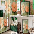 thumbnail image 6 of Shower Curtain, Watercolor Retro Blossom Flower Waterproof Shower Curtain Set with Hooks for Bathroom Showers,Stalls and Bathtubs,36x72In Spring Garden Floral Leaves, 6 of 9