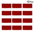 thumbnail image 2 of Muñequera de compresión a juego de colores, 12 Uds., 15cm, muñequera protectora, muñequera de entrenamiento de baloncesto, muñequera transpirable (rojo) FRCOLOR Hogar6484845, 2 of 7