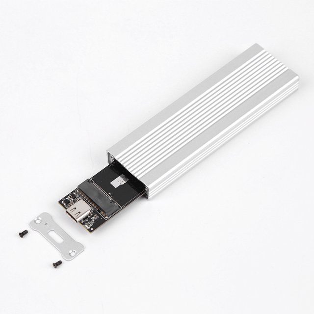 Carcasa M2 SSD carcasa NVME carcasa de aleación de aluminio para llave NVME PCIE NGFF SATA M/B