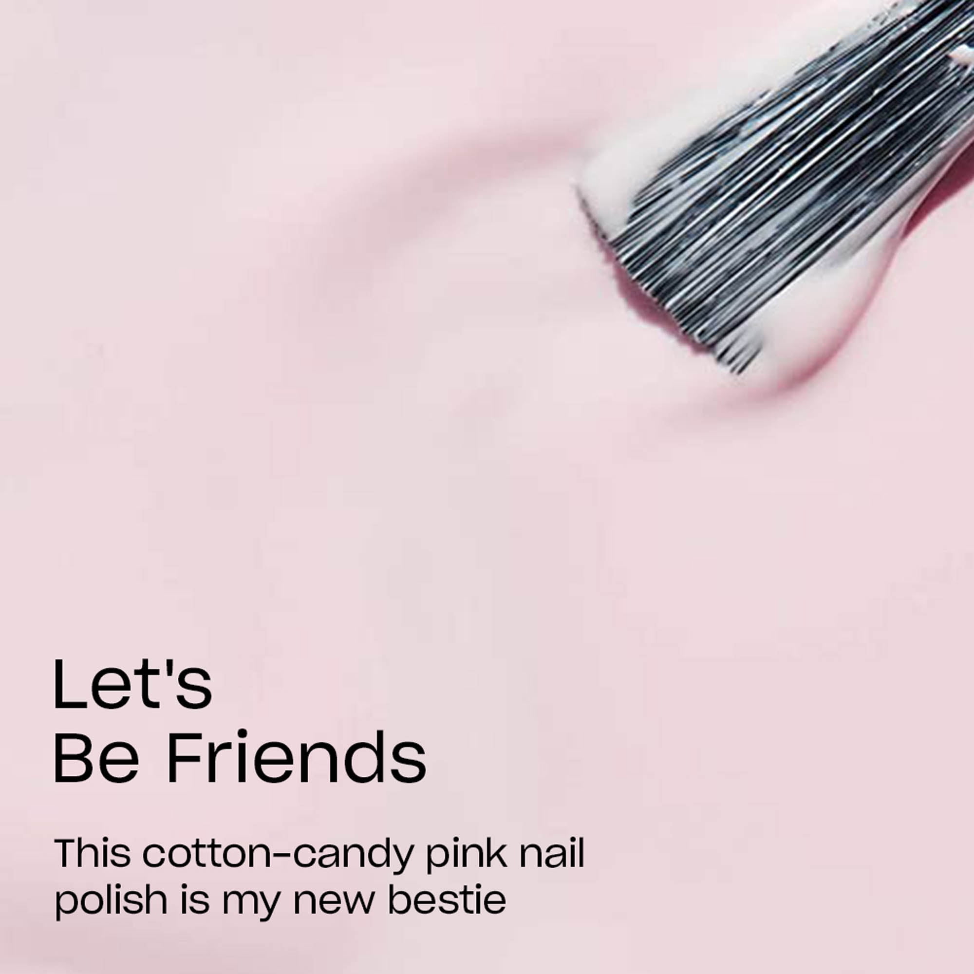 OPI Nail Lacquer, Lets Be Friends, Pink Nude Nail Polish, 0.5 fl oz