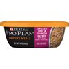 (8 Pack) Purina Pro Plan High Protein Grilled Wet Dog Food, Savory Meals Grilled Beef & Salmon Entree, 10 oz. Tubs
